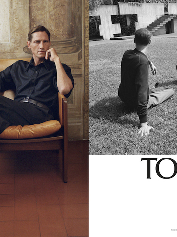 Tod’s 2024/2025 早秋系列广告大片取景于Villa Il Palazzetto庄园