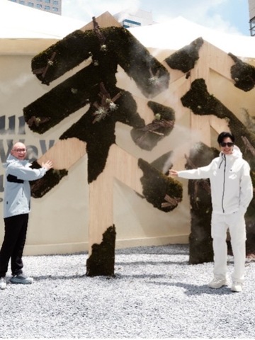 KOLON SPORT 可隆露营艺术展行至南京德基 打破户外边界，自然自在启程