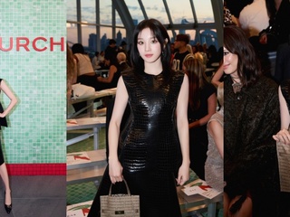 众星出席纽约时装周 TORY BURCH 2025 春夏系列大秀