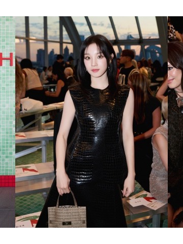 众星出席纽约时装周 TORY BURCH 2025 春夏系列大秀