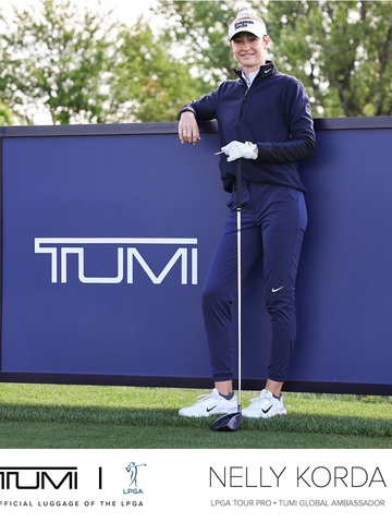TUMI途明隆重宣布LPGA职业选手 NELLY KORDA和PGA巡回赛职业选手 LUDVIG ÅBERG成为品牌历史上首任全球高尔夫系列大使
