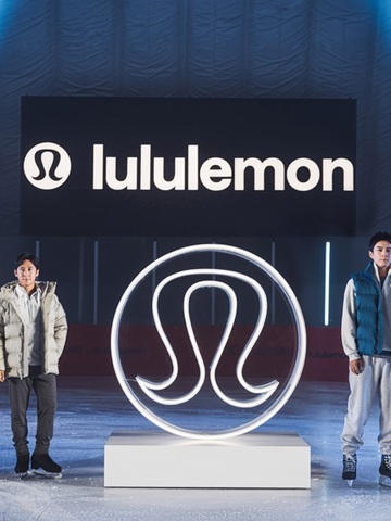 演员韩东君惊喜现身lululemon天猫超级品牌日，演绎冬日型格