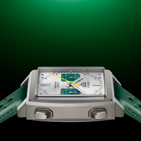 TAG HEUER 泰格豪雅发布 全新摩纳哥系列竞速绿计时码表