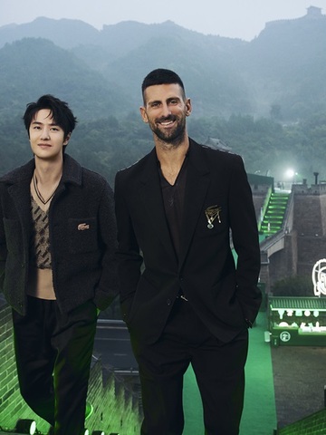 LACOSTE 携手品牌全球代言人发起传奇性邂逅 PLAY BIG 盛典于北京长城盛大举行