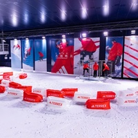 adidas TERREX携手苏翊鸣共创，将于11月份上市的单板雪服系列在太仓开展体验活动