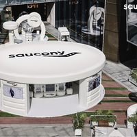 都市暖羽，从绒入圈 Saucony索康尼城市暖冬概念空间登陆上海环贸iapm