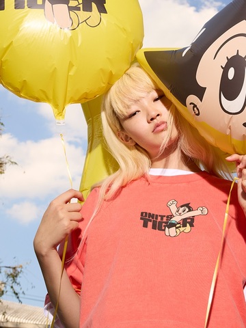 Onitsuka Tiger鬼塚虎携手”Astro Boy” 阿童木 推出全新设计图案，身着鬼塚虎标志性黄色靴子