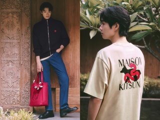 Maison Kitsuné携手品牌代言人魏大勋 倾情呈现全新2025蛇年新春胶囊系列