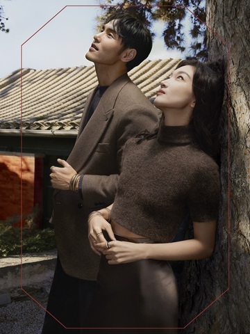 Boucheron 宝诗龙携手全球品牌代言人周冬雨和演员阮经天 倾情演绎2025新春广告大片