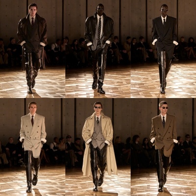 SAINT LAURENT圣罗兰 2025冬季男装系列 BY ANTHONY VACCARELLO