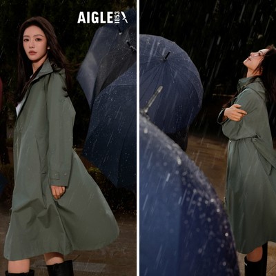 AIGLE携手品牌挚友蔡文静，演绎“雨”众不同时尚户外
