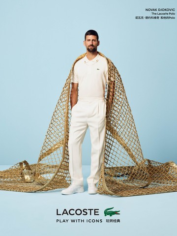 PLAY WITH ICONS ——  LACOSTE 推出全新品牌形象大片《玩转经典》