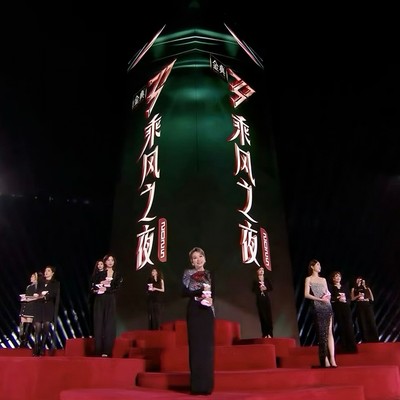 乘风之夜 20位姐姐齐聚乘风2025 成团夜，全员上身BALMAIN 女装系列