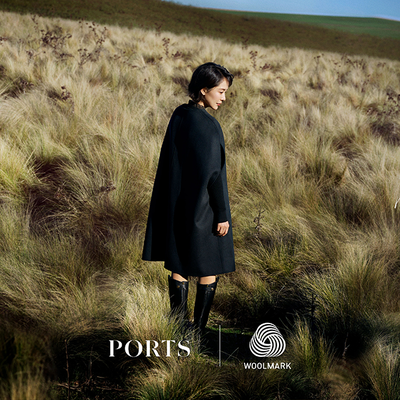 自信之姿 漫游浩野 PORTS 宝姿与 WOOLMARK 携手发布漫游者羊毛衣橱系列