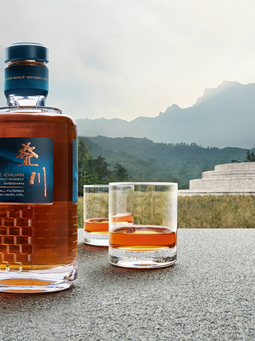 叠川纯麦芽威士忌免税限定版登陆全球免税渠道