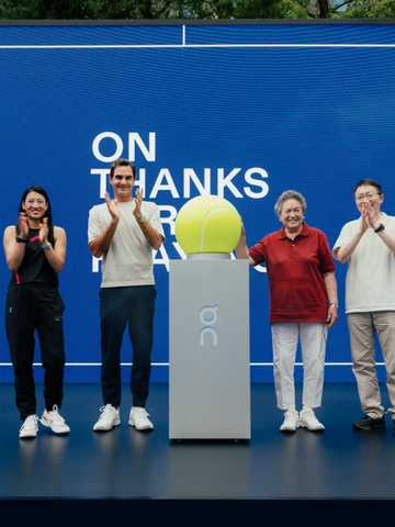 On昂跑携手费德勒 致敬网球幕后英雄并揭幕焕新球场  