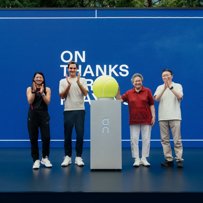 On昂跑携手费德勒 致敬网球幕后英雄并揭幕焕新球场  