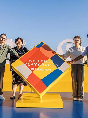 lululemon品牌大使李宇春惊喜现身“好状态趣动场”，分享运动带来的乐趣