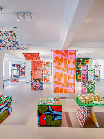 Marimekko于上海推出“花间艺境”限定展览