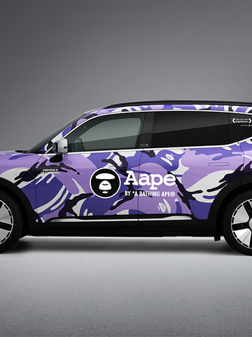 迷彩加身，出彩上道 AAPE携手smart驶入街头潮流象限