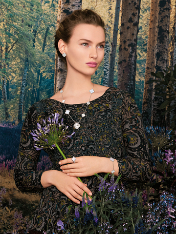 Van Cleef & Arpels梵克雅宝Alhambra四叶幸运系列新作以精妙蜕变，重塑幸运象征