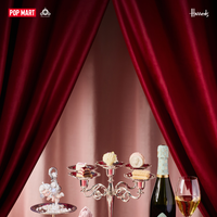 POP MART泡泡玛特携手哈罗德推出“SKULLPANDA餐桌系列下午茶”