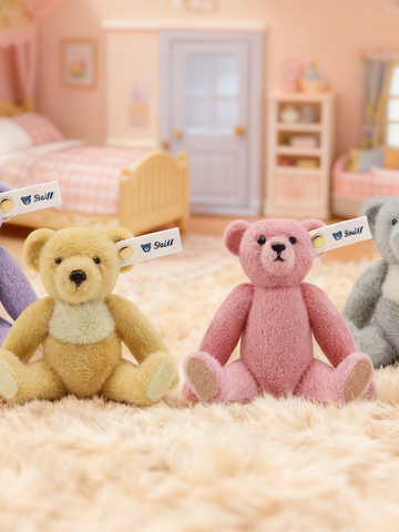 ARTOX GROUP携手百年德国泰迪熊品牌Steiff史戴芙  首次推出植绒泰迪熊盲盒潮玩