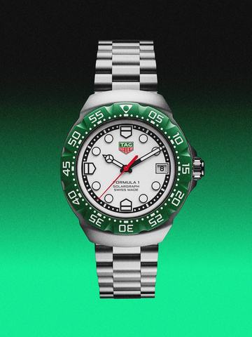 以光为翼 驰骋竞速新境 泰格豪雅发布全新 F1 系列 Solargraph 太阳能腕表