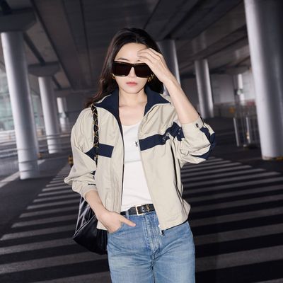 圣罗兰中国形象大使宋佳启程出发SAINT LAURENT圣罗兰2026冬季女士时装秀