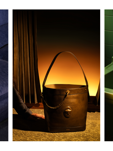 VERSACE 发布全新PIVOT手袋  雕塑美学，风格自成