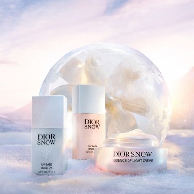 迪奥雪晶灵系列&睡莲洁面&老花霜| 净澈焕亮，绽现春日雪白肌