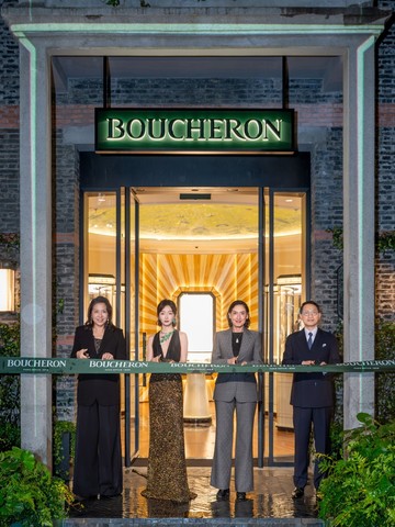 Boucheron 宝诗龙庆祝中国首家旗舰店于上海新天地盛大开幕