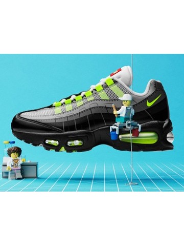 Nike x LEGO®系列Air Max 95：经典遇上玩趣，好穿好看又好玩！