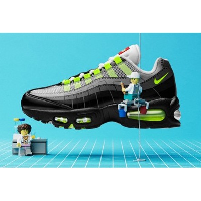 Nike x LEGO®系列Air Max 95：经典遇上玩趣，好穿好看又好玩！
