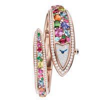 2026“钟表与奇迹”高级钟表展     BVLGARI宝格丽Serpenti Aeterna系列腕表  造型之韵 色彩之悦