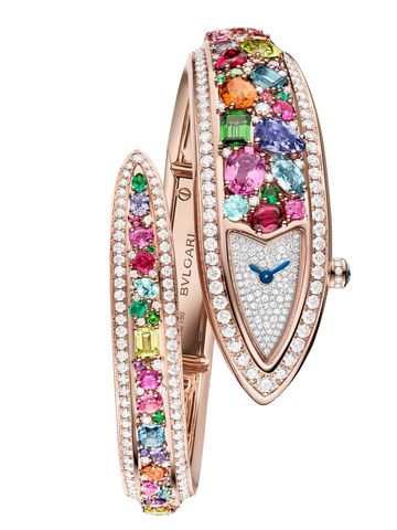 2026“钟表与奇迹”高级钟表展     BVLGARI宝格丽Serpenti Aeterna系列腕表  造型之韵 色彩之悦