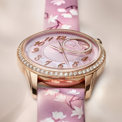 ÉGÉRIE伊灵女神系列繁花春锦 月相腕表