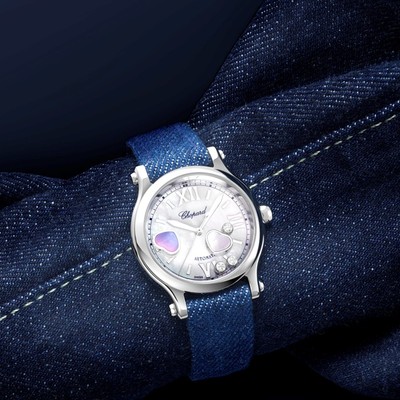 Happy Hearts腕表 丹宁魅力，悦然共舞