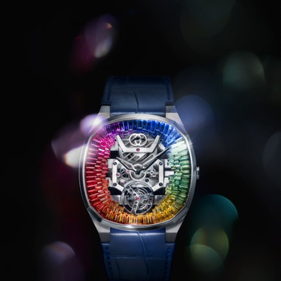 古驰为G-Timeless Métiers d’Art艺术大师系列与GUCCI 25H高级制表系列推出精美新作，进一步丰富其制表工艺体系