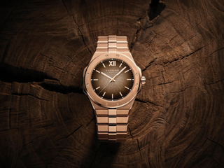 Alpine Eagle雪山傲翼系列41 XP CS玫瑰金腕表  “木纹棕”表盘尽显非凡美学，精准性能彰显制表卓艺