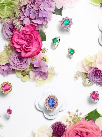 Chopard萧邦全新Caroline's Garden高级珠宝系列 伊甸秘境，芳菲幻梦