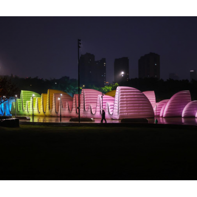 “中国姿态·养眼‘睛’彩”——第十五届中国园博会龙湾公共环境艺术分会场启幕