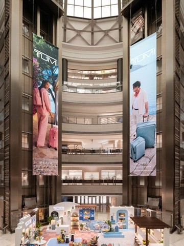 TUMI途明“邂逅地中海“限时空间于上海港汇恒隆广场盛大启幕 沉浸式演绎TUMI 2026年春季色彩系列