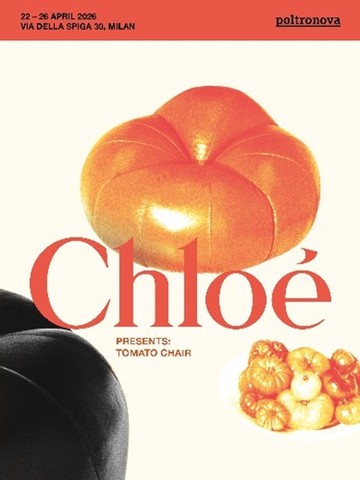 CHLOÉ携手 POLTRONOVA 重现经典TOMATO CHAIR座椅独家限定系列