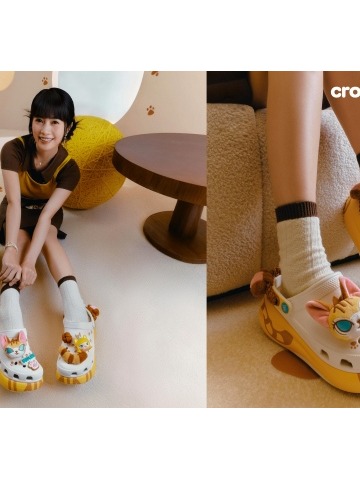 萌力官宣！Crocs｜泡泡玛特 MOLLY联名系列治愈登场，可爱从手办蔓延到脚尖