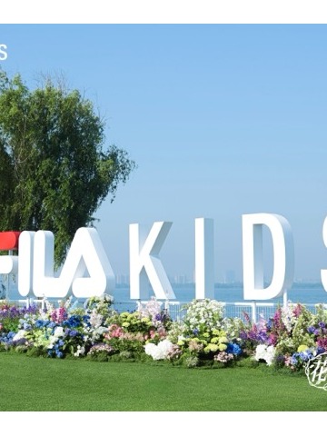 FILA KIDS花园网球大秀优雅启幕，“花园老钱风”演绎儿童网球新风尚