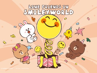 SmileyWorld × LINE FRIENDS 正式官宣联名合作：以微笑连接世界，以陪伴传递温度