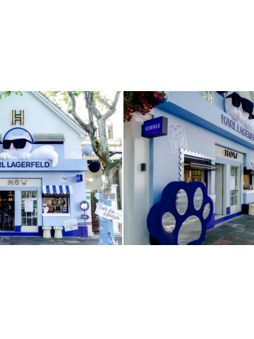 Choupette空降街头：KARL LAGERFELD上海限时快闪酷雅启幕