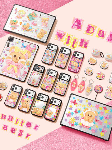 沉浸式体验黄油小熊的一天！CASETiFY 再次携手黄油小熊推出联名系列