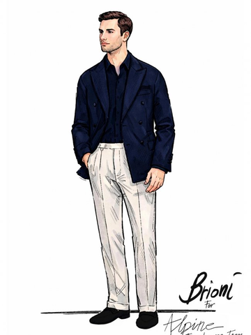 Brioni 布里奥尼与 BWT Alpine 一级方程式车队达成跨界合作